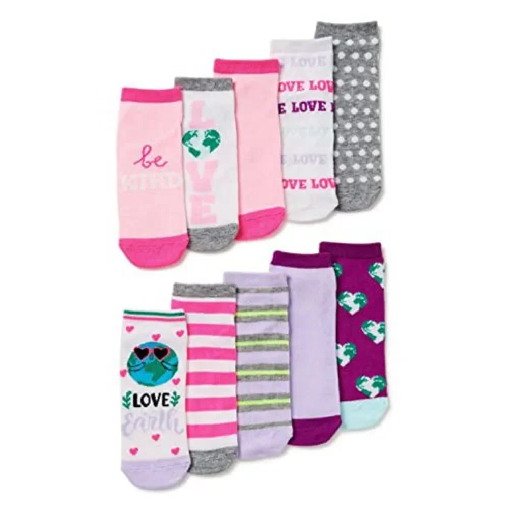 Go Green Earth - Low Cut Socks, 10 Pack